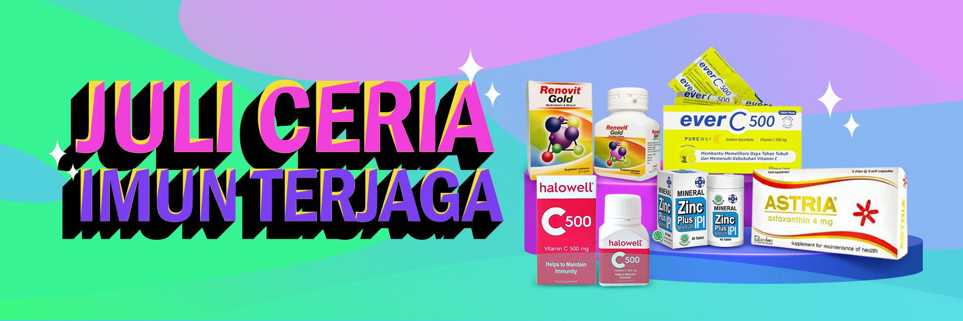 Juli Ceria, Imun Terjaga!