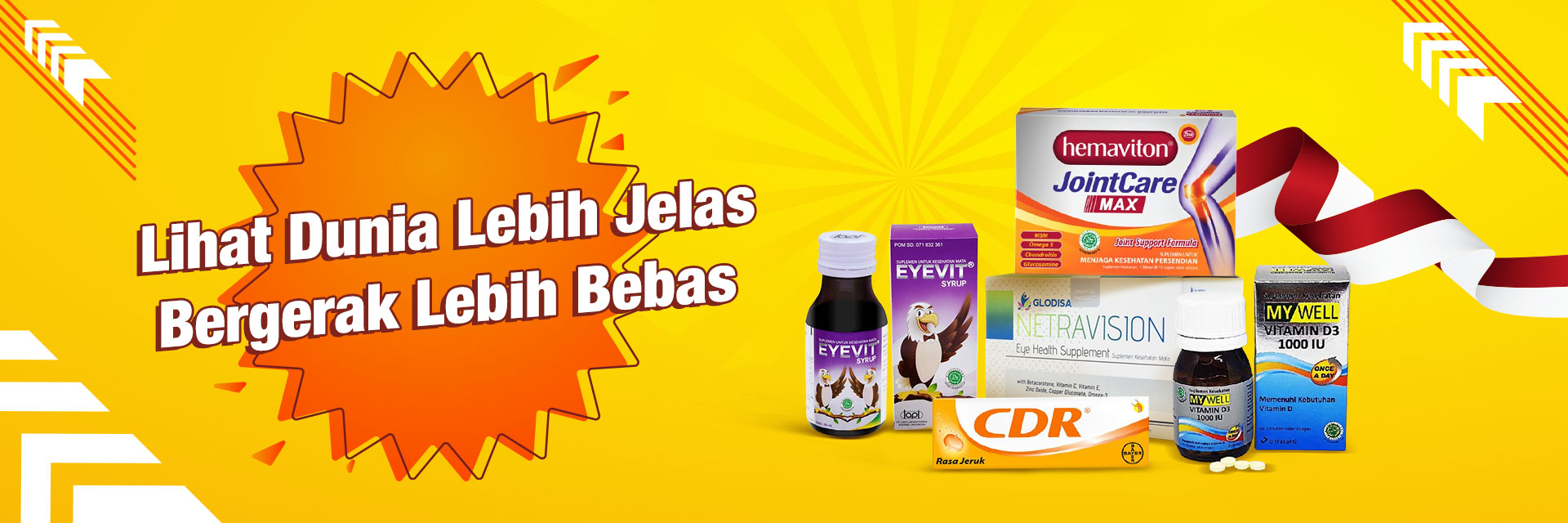 Lihat Dunia Lebih Jelas, Bergerak Lebih Bebas!