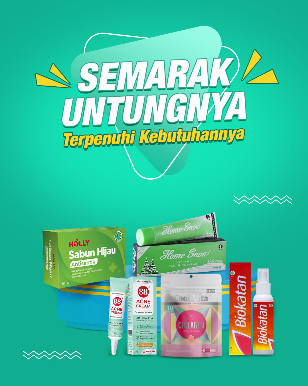 Semarak Untungnya, Terpenuhi Kebutuhannya