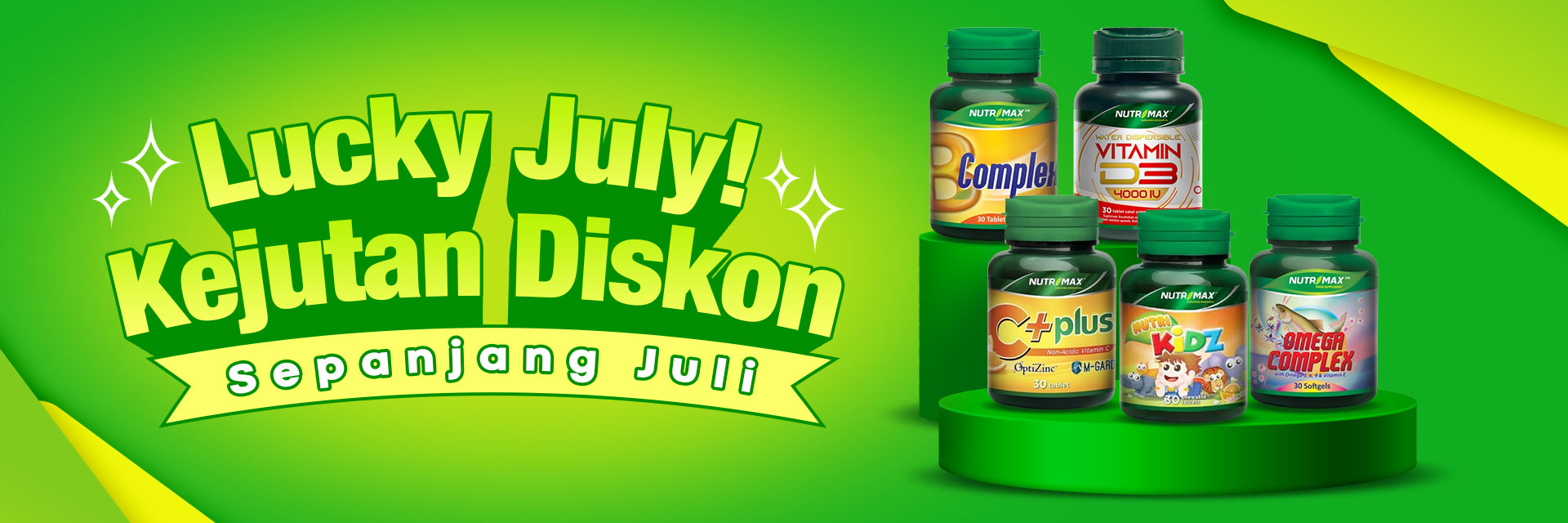 Lucky July! Kejutan Diskon Sepanjang Juli