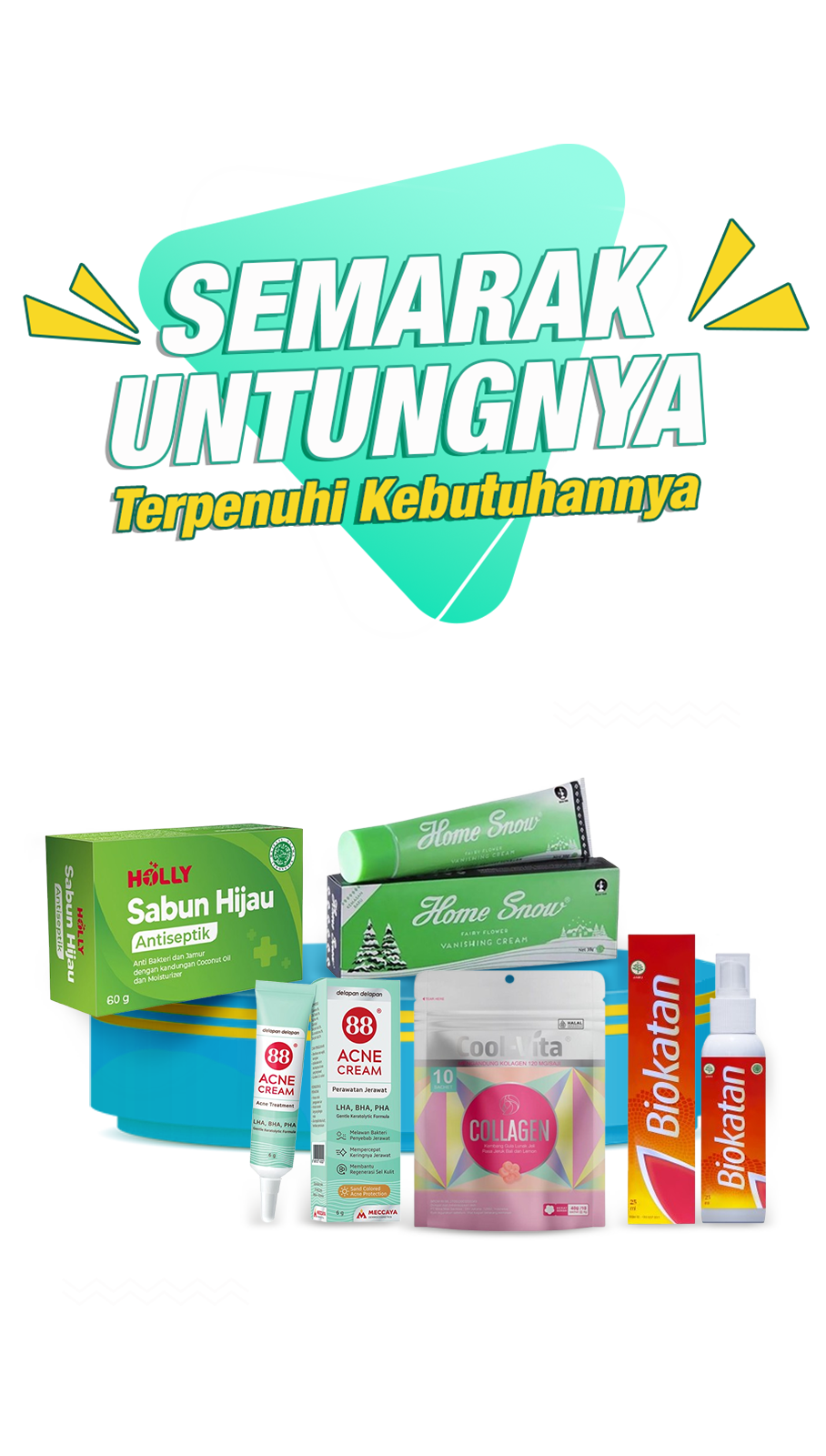 Semarak Untungnya, Terpenuhi Kebutuhannya!