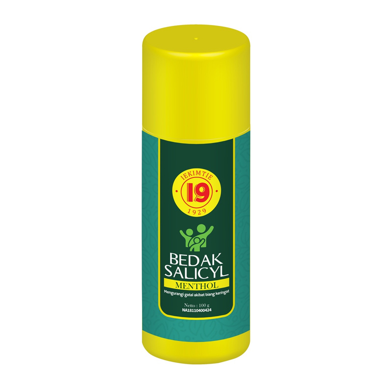 19 Bedak Salicyl Menthol Botol 100gr | Gogobli