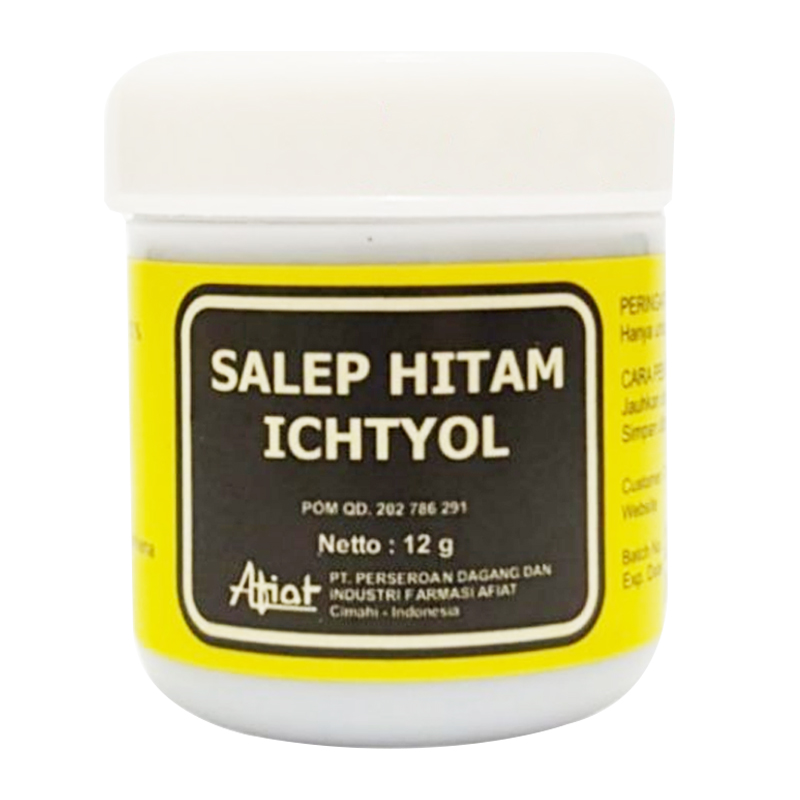 Afiat Salep Hitam Ichtyol 12gr | Gogobli
