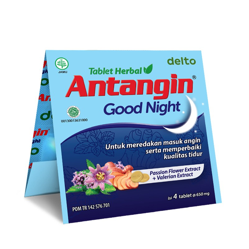 Antangin Good Night Tablet (20 Strip @ 4 Tablet) | Gogobli