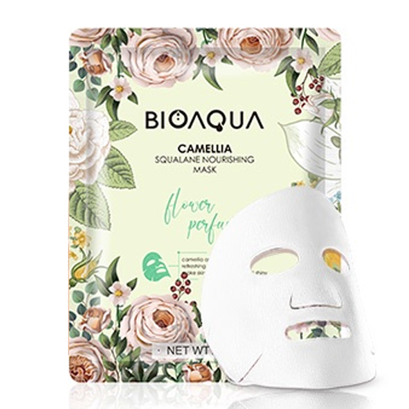 Bioaqua Camellia Squalane Nourishing Mask 28gr | Gogobli