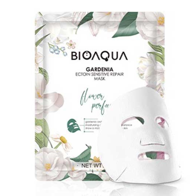 Bioaqua Gardenia Ectoin Sensitive Repair Mask 28gr | Gogobli