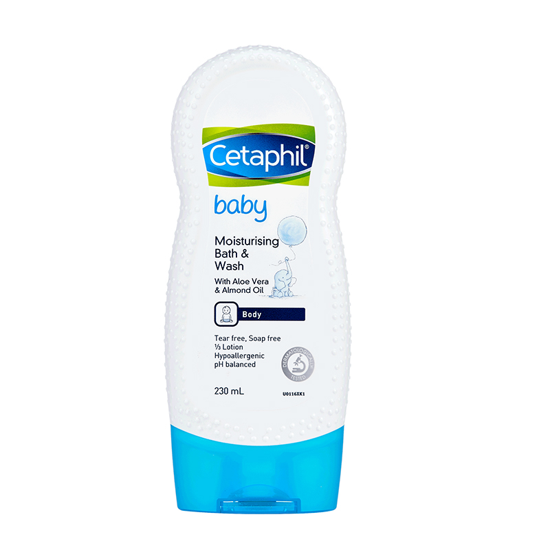 Cetaphil Baby Moisturizing Bath And Wash 230ml | Gogobli