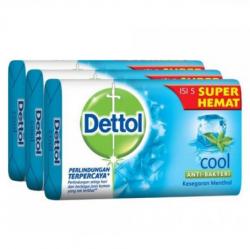 Dettol Cool 65gr (Paket isi 3s)