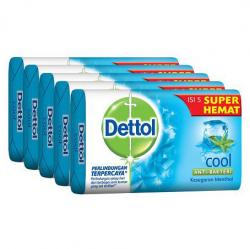Dettol Cool 60gr (Paket isi 5s)