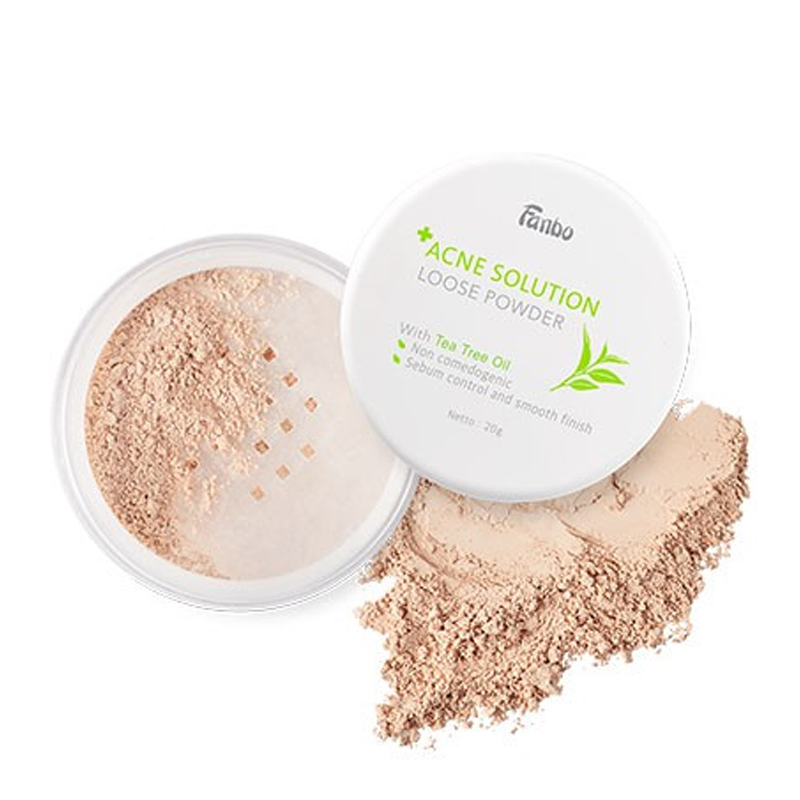 Fanbo Acne Solution Loose Powder 01 Oriental Yellow | Gogobli