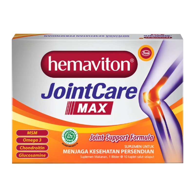 Hemaviton Joint Care Max (1 Blister X 10 Kaplet) | Gogobli