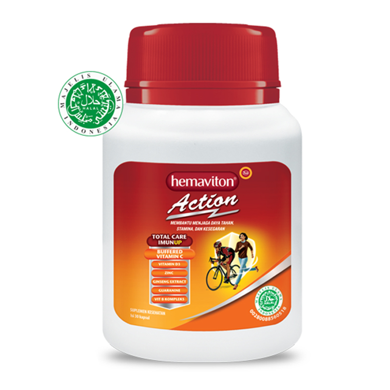 Hemaviton Action Botol 30 kapsul