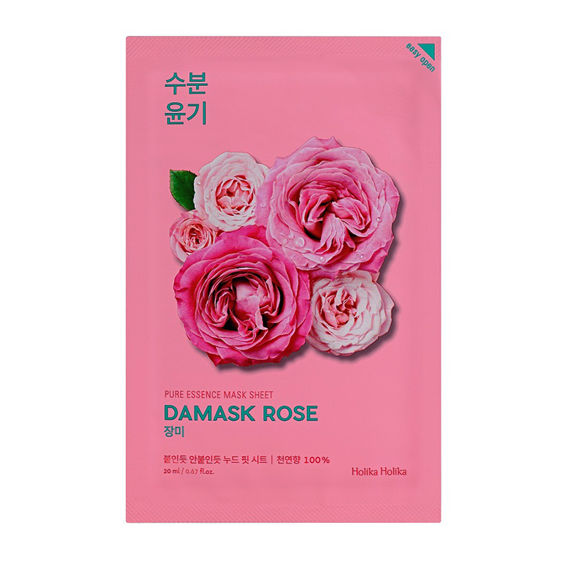 Holika Holika Pure Essence Mask Sheet Damask Rose 20ml | Gogobli