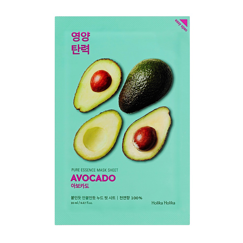 Holika Holika Pure Essence Mask Sheet Avocado 20ml | Gogobli