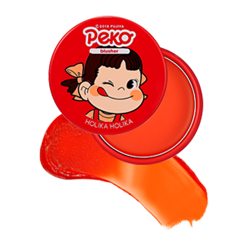 Holika Holika Peko Melty Jelly Blusher 02 Melting Orange 6gr | Gogobli