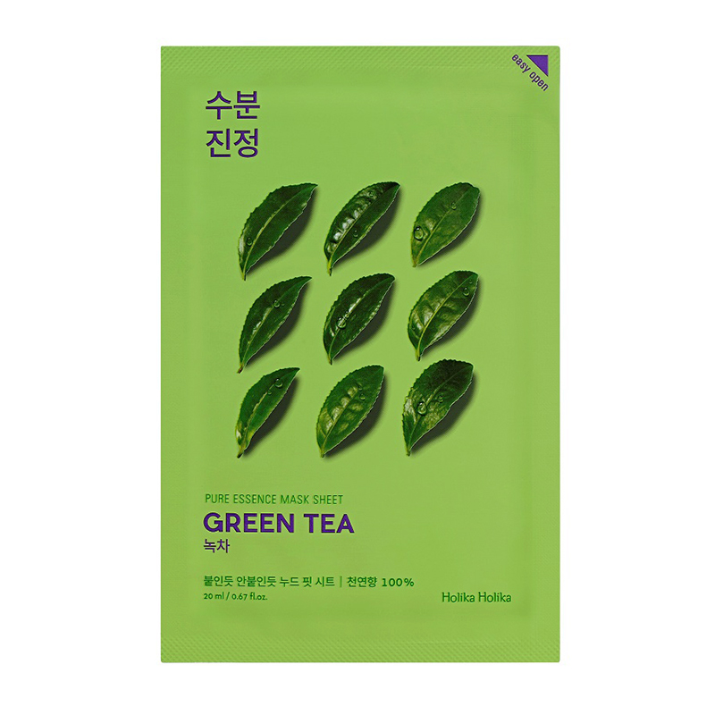 Holika Holika Pure Essence Mask Sheet Green Tea 20ml | Gogobli