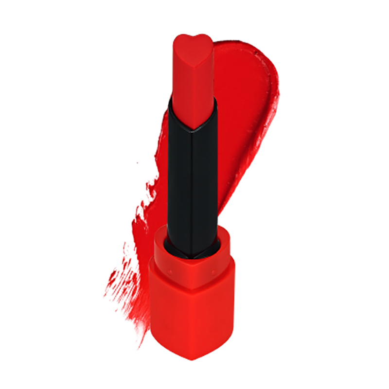 Holika Holika Heartcrush Lipstick Comfort Velvet CR01 Reddy Peach 1.8gr | Gogobli