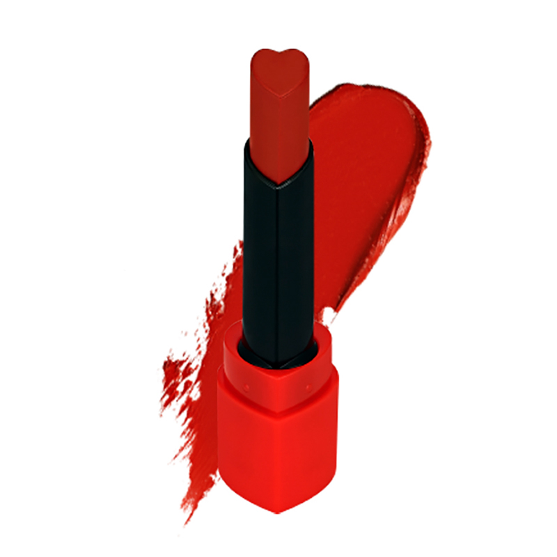 Holika Holika Heartcrush Lipstick Comfort Velvet RD02 Spicy 1.8gr | Gogobli