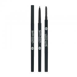 Holika Holika Wonder Drawing Skinny Eyebrow 01 Grey Black