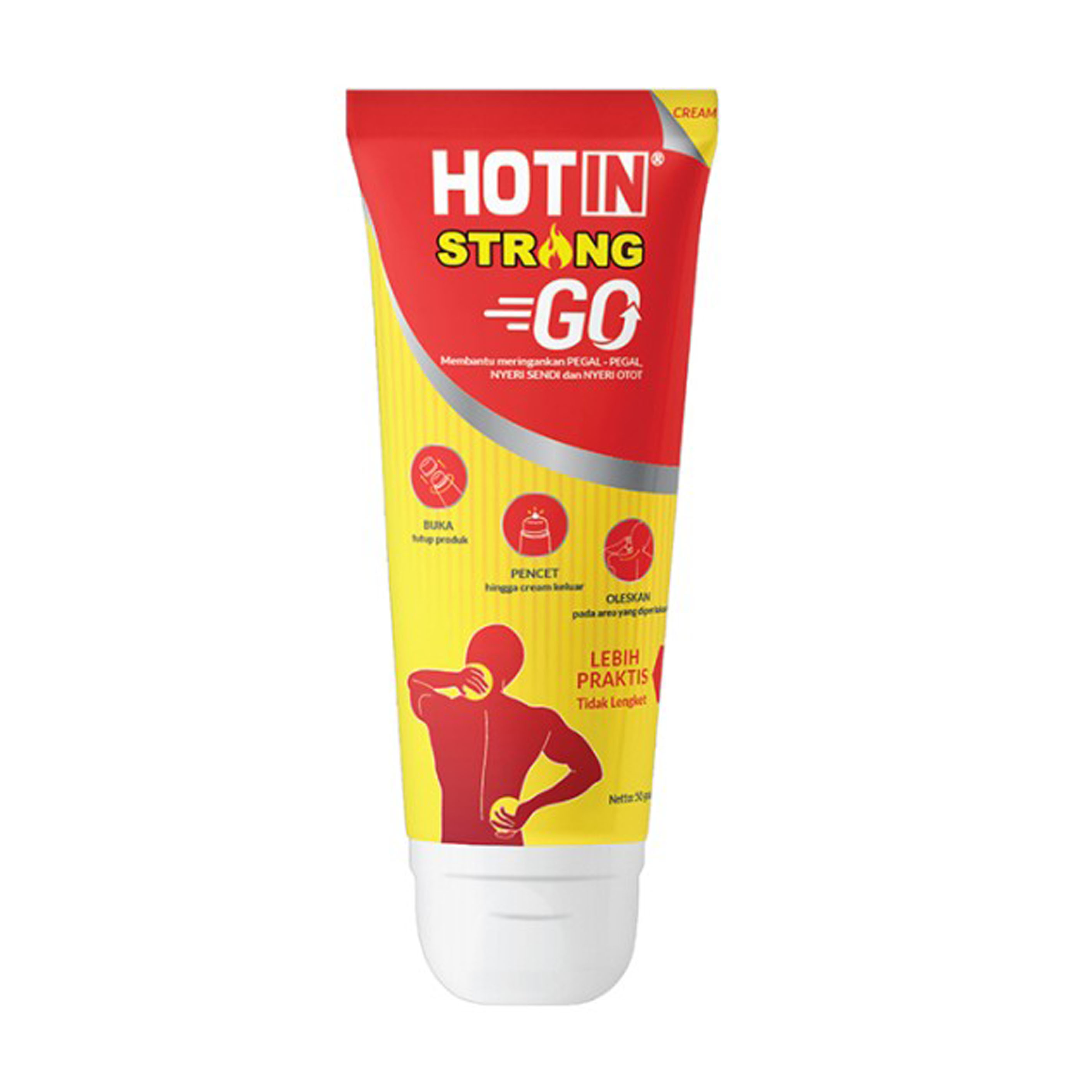 Hot In Go Strong Tube 50gr | Gogobli