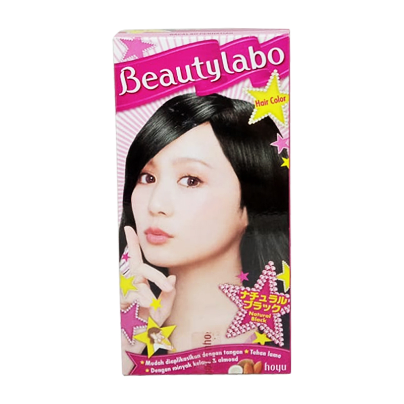 Hoyu Beauty Labo Hair Coloring Natural Black N1 100gr | Gogobli