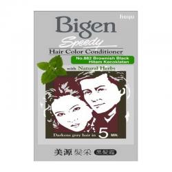 Hoyu Bigen Speedy Hair Color Conditioner Brownish Black Mini 882 20gr