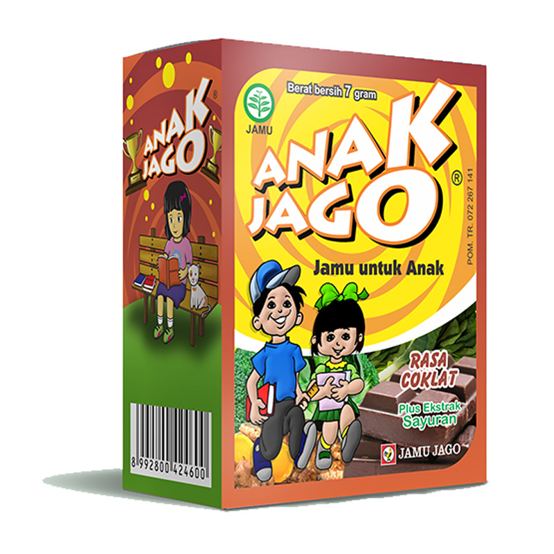 Jamu Jago Anak Jago Coklat (10s @7gr) | Gogobli