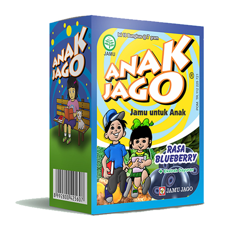 Jamu Jago Anak Jago Blueberry (10s @7gr) | Gogobli