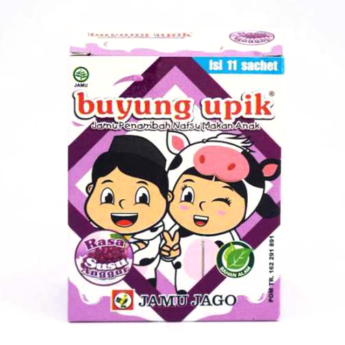Jamu Jago Buyung Upik Susu Anggur (11pcs) | Gogobli
