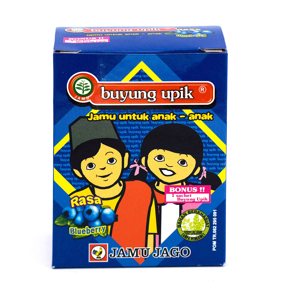 Jamu Jago Buyung Upik Blueberry (11pcs) | Gogobli