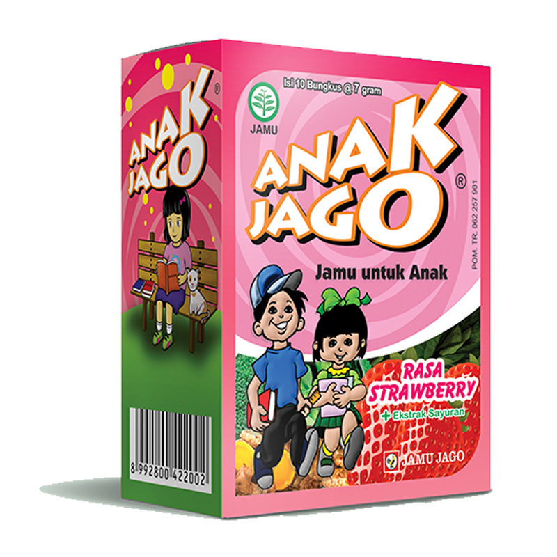 Jamu Jago Anak Jago Strawberry (10s @7gr) | Gogobli