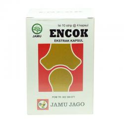 Jamu Jago Kapsul Encok (10 Strip @4 Kapsul)