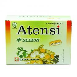 Jamu Jago Atensi Kapsul (5 Strip @4 Kapsul)
