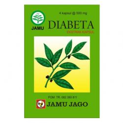 Jamu Jago Diabeta 10 Strip @4 Kapsul 
