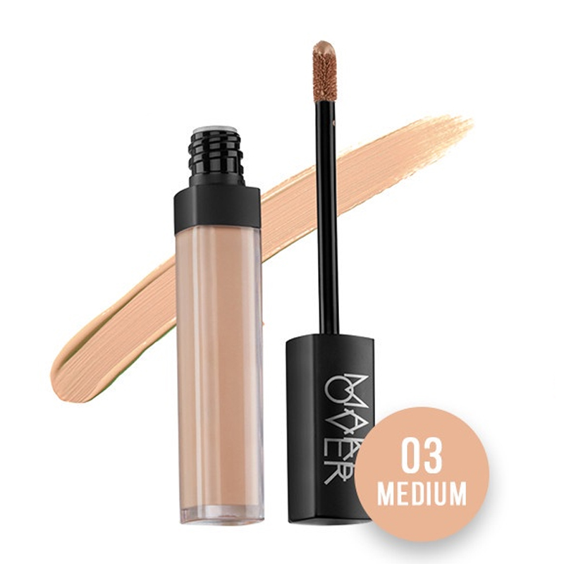 Make Over Powerstay Total Cover Liquid Concealer 03 Medium 65ml | Gogobli