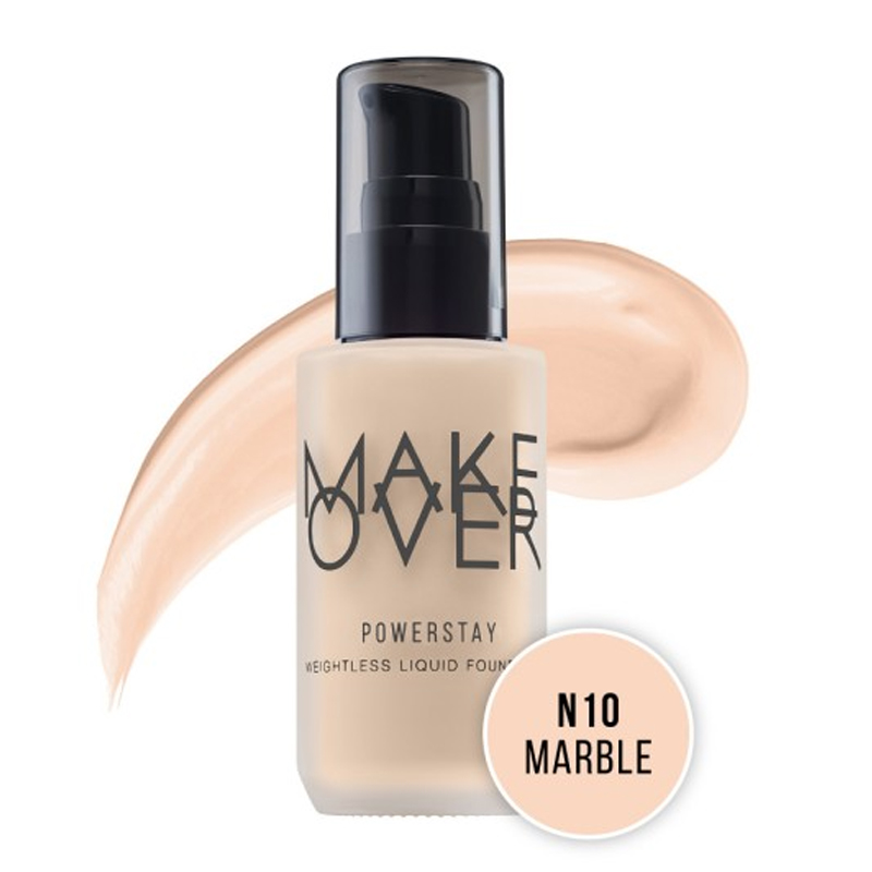 Make Over Powerstay Weightless Liquid Foundation N10 Marble 33ml | Gogobli