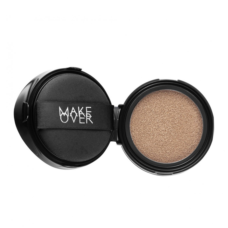 Make Over Powerstay Demi-Matte Cover Cushion C51 Cool Tan Refill 15gr | Gogobli