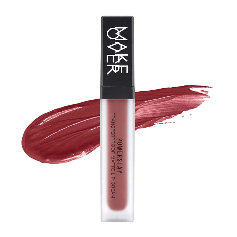 Make Over Powerstay Transferproof Matte Lip Cream  B06 Powerful 7gr | Gogobli
