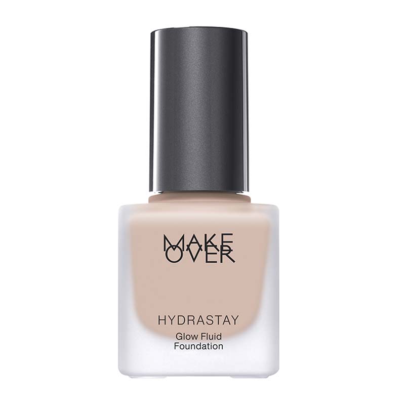 Make Over Hydrastay Glow Fluid Foundation C21 Pink Ivory 34ml | Gogobli