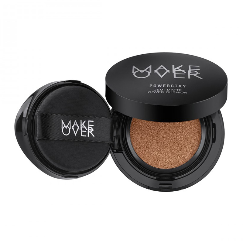 Make Over Powerstay Demi-Matte Cover Cushion N30 Natural Beige 15gr | Gogobli