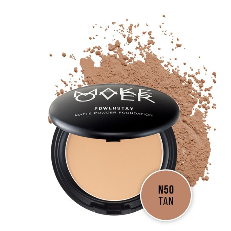 Make Over Powerstay Matte Powder Foundation N50 Tan | Gogobli