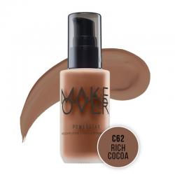 Make Over Powerstay Weightless Liquid Foundation C62 Rich Cocoa 33ml