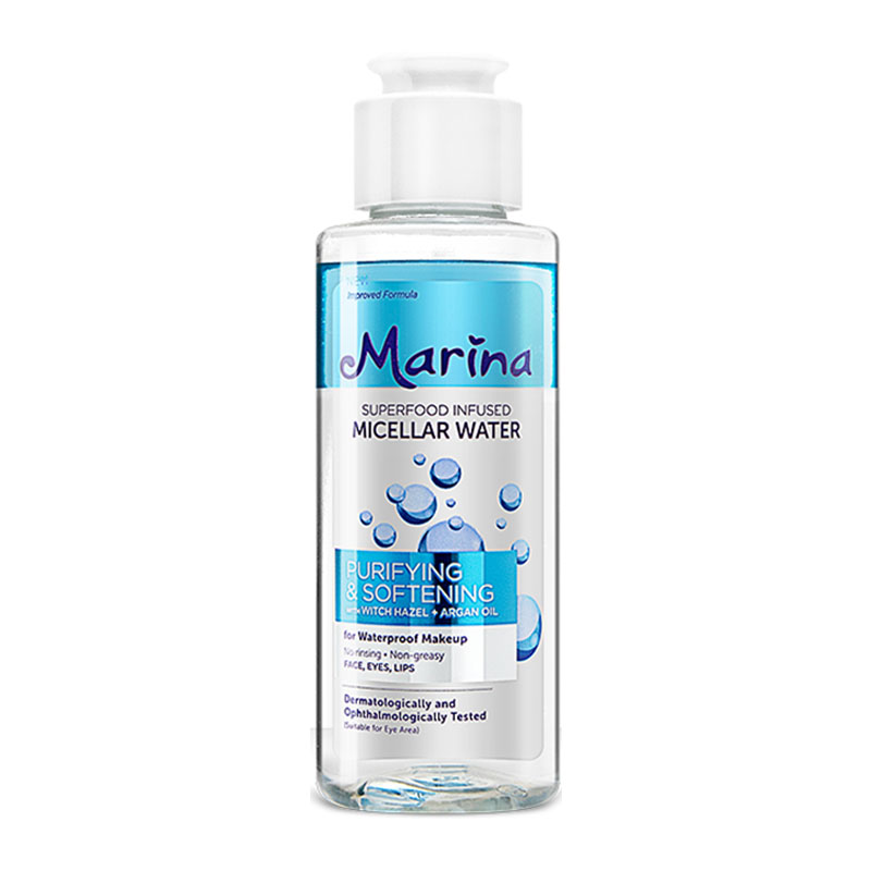 Marina Micellar Water Purifying And Softening 90ml | Gogobli