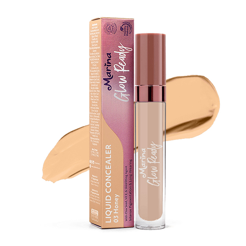 Marina Glow Ready Liquid Concealer 03. Honey | Gogobli