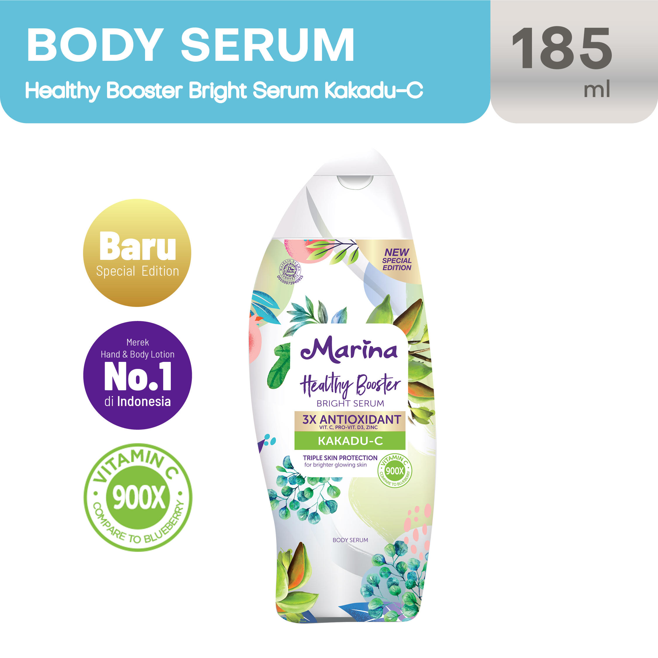 Marina Special Edition Healthy Booster Bright Serum Kakadu-C 185ml | Gogobli