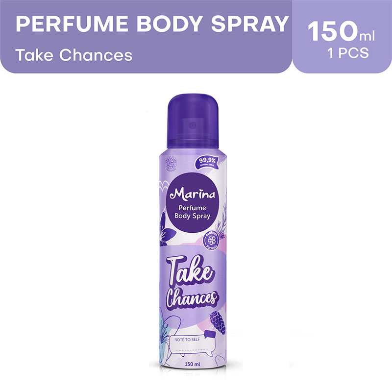 Marina Perfume Body Spray Take Chances 150ml | Gogobli