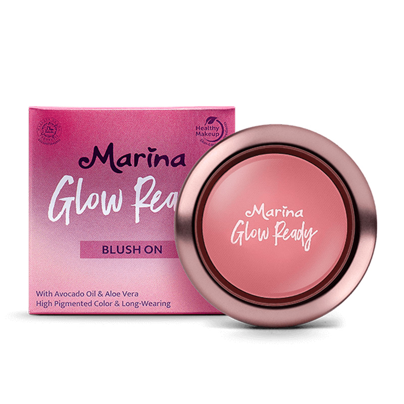 Marina Glow Ready Blush On Cherry | Gogobli