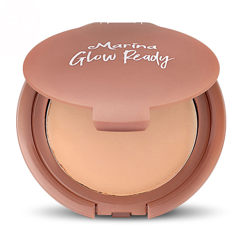 Marina Glow Ready Two Way Cake SPF20 PA++ Pink Shell 10gr | Gogobli