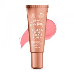 Marina Glow Ready Cheek and Lip Gel Cream Blush Peach tart 7ml