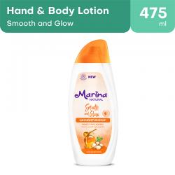 Marina Hand Body Lotion Natural Smooth and Glow 475ml